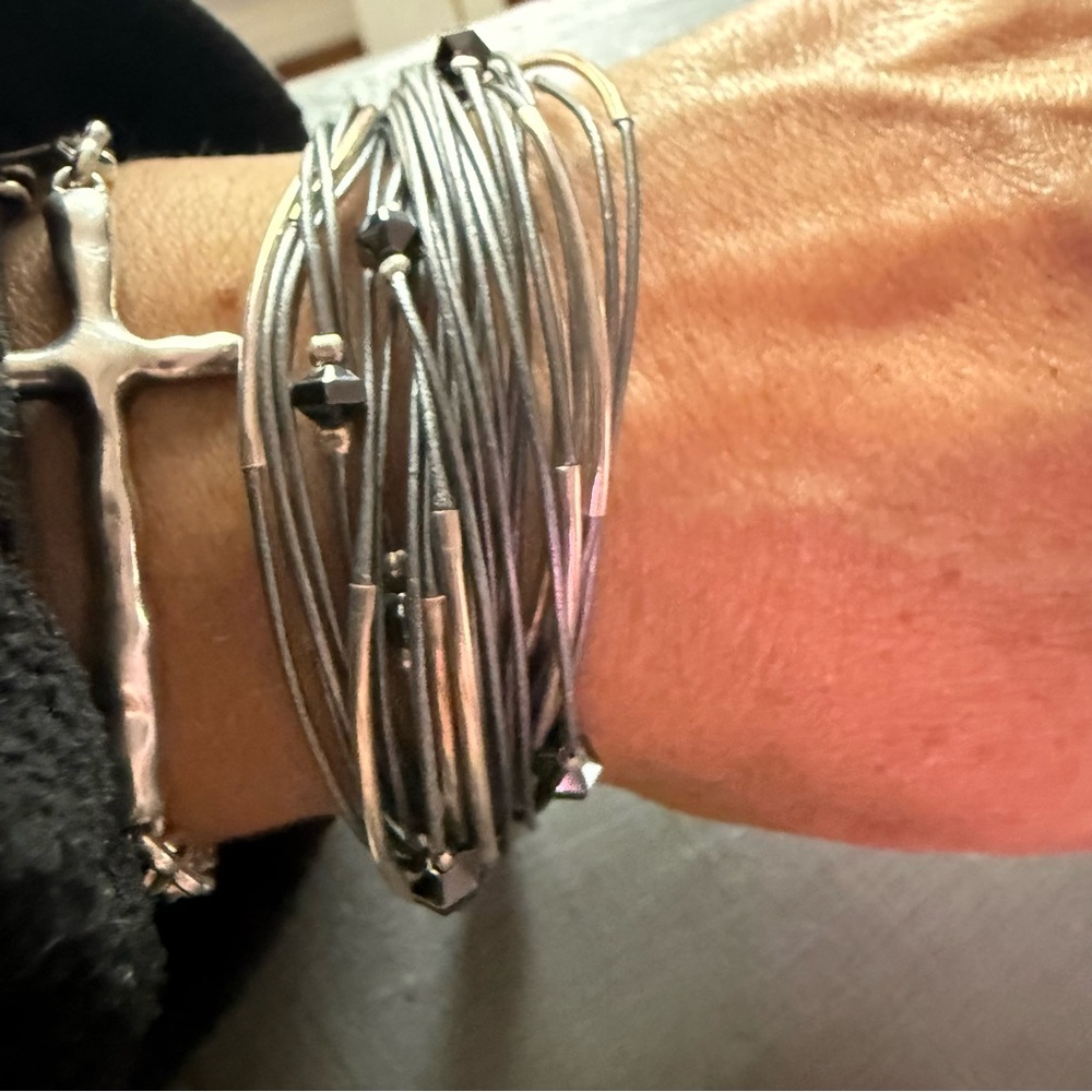 Silpada 925 Sterling Silver Multi Strand Bracelet - Picture 5 of 13